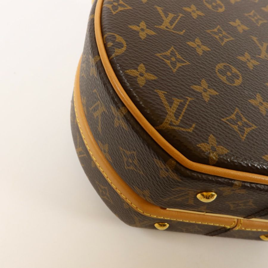 LOUIS VUITTON Monogram Petite Boite Chapeau手挽肩背兩用袋-13