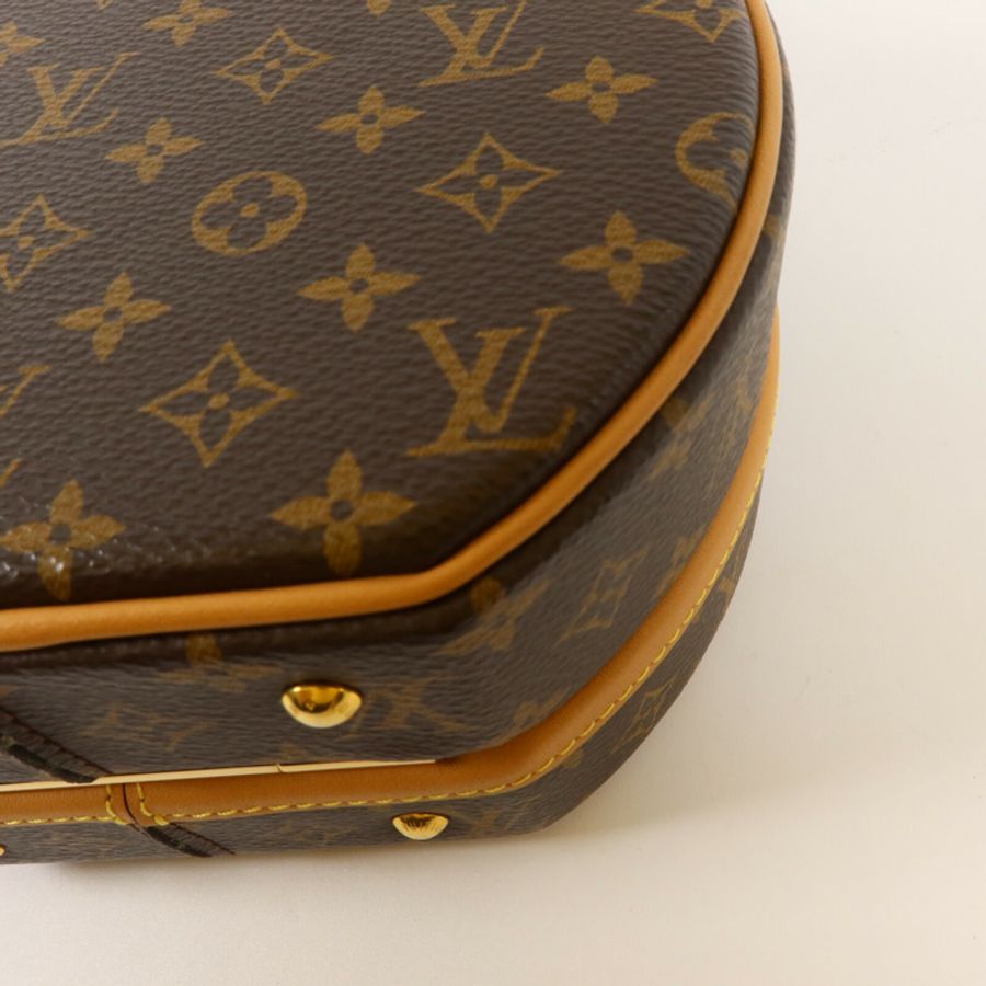 LOUIS VUITTON Monogram Petite Boite Chapeau手挽肩背兩用袋-14