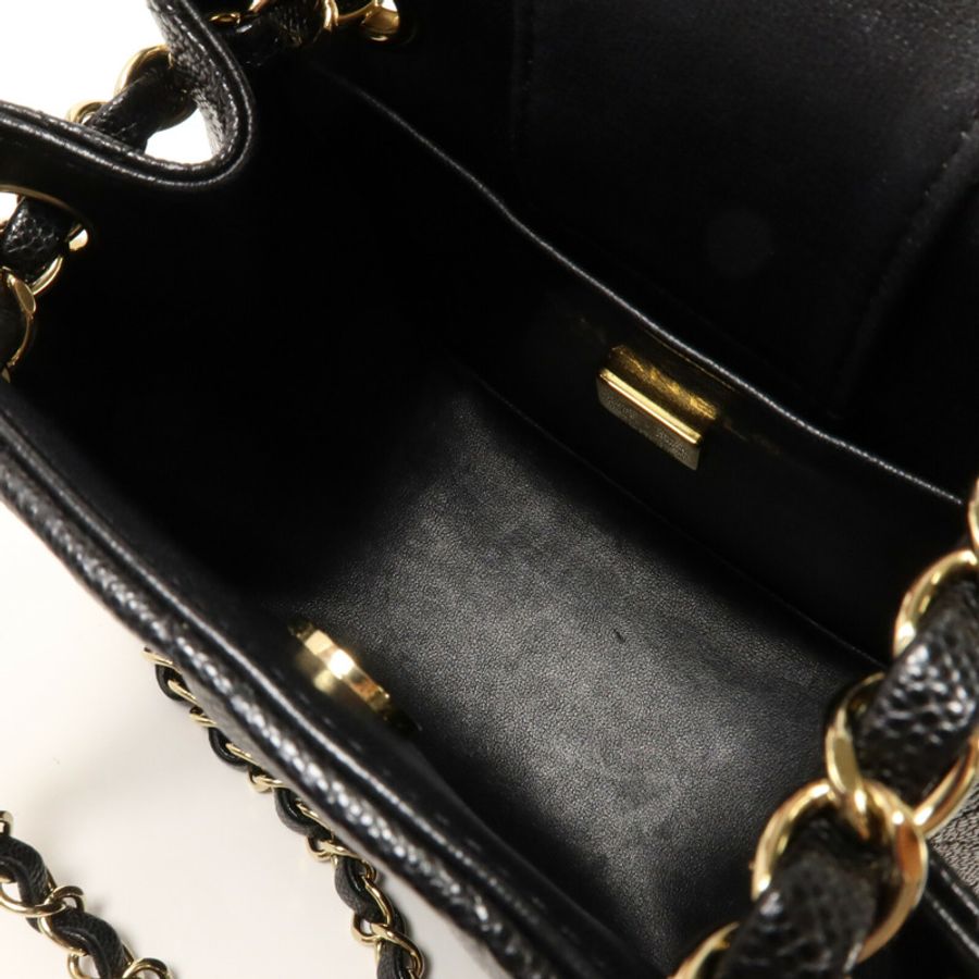 CHANEL 牛皮皮革Bucket Bag肩背袋-4