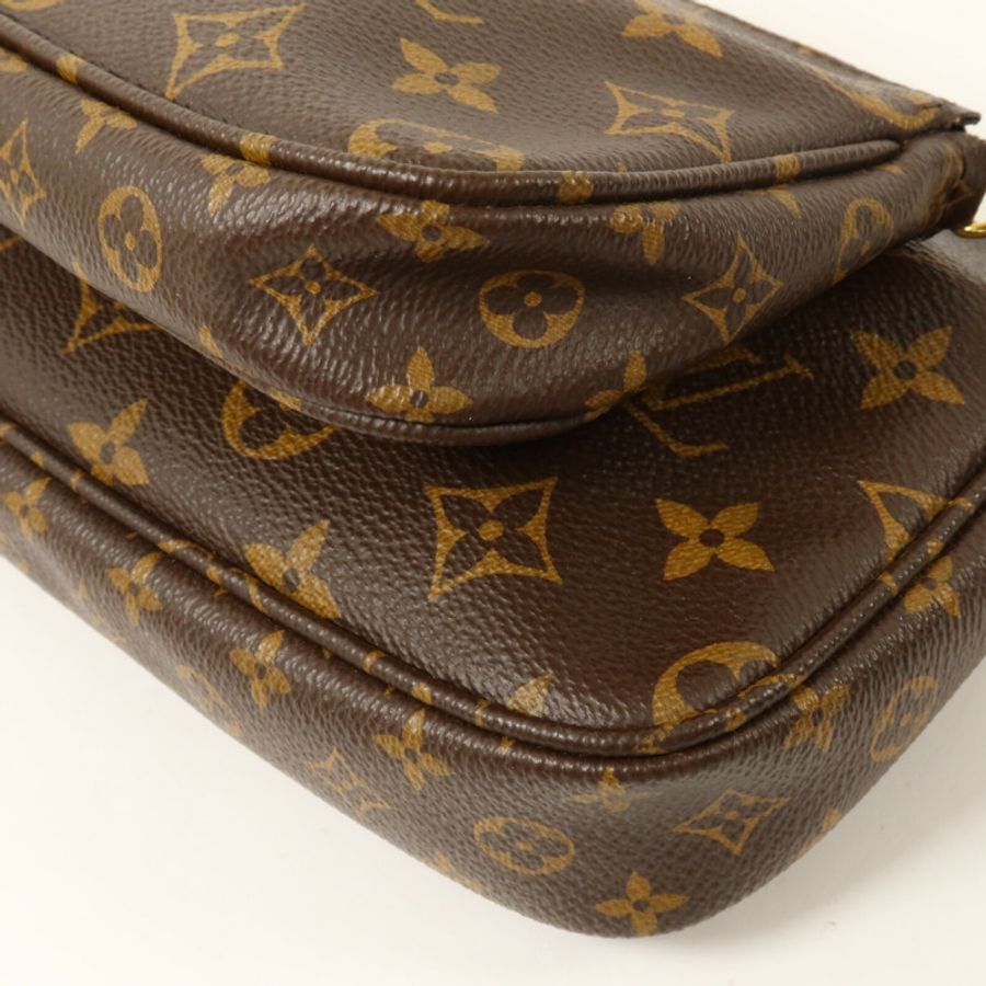 LOUIS VUITTON Monogram Multi Pochette Accessoires肩背袋-9