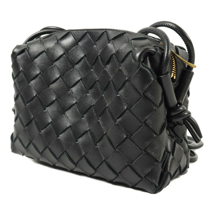 BOTTEGA VENETA 羊皮皮革Mini Loop肩背袋-2