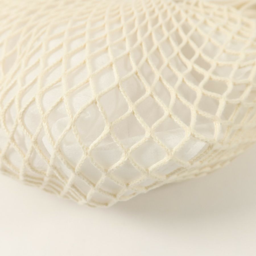 Longchamp 針織布料Le Pliage Filet L Mesh Bag手挽肩背兩用袋-10