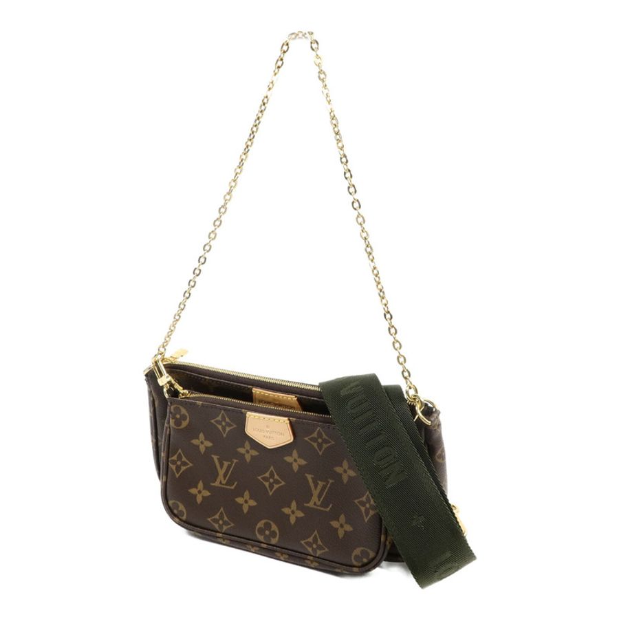 LOUIS VUITTON Monogram Multi Pochette Accessoires金扣肩背袋-2