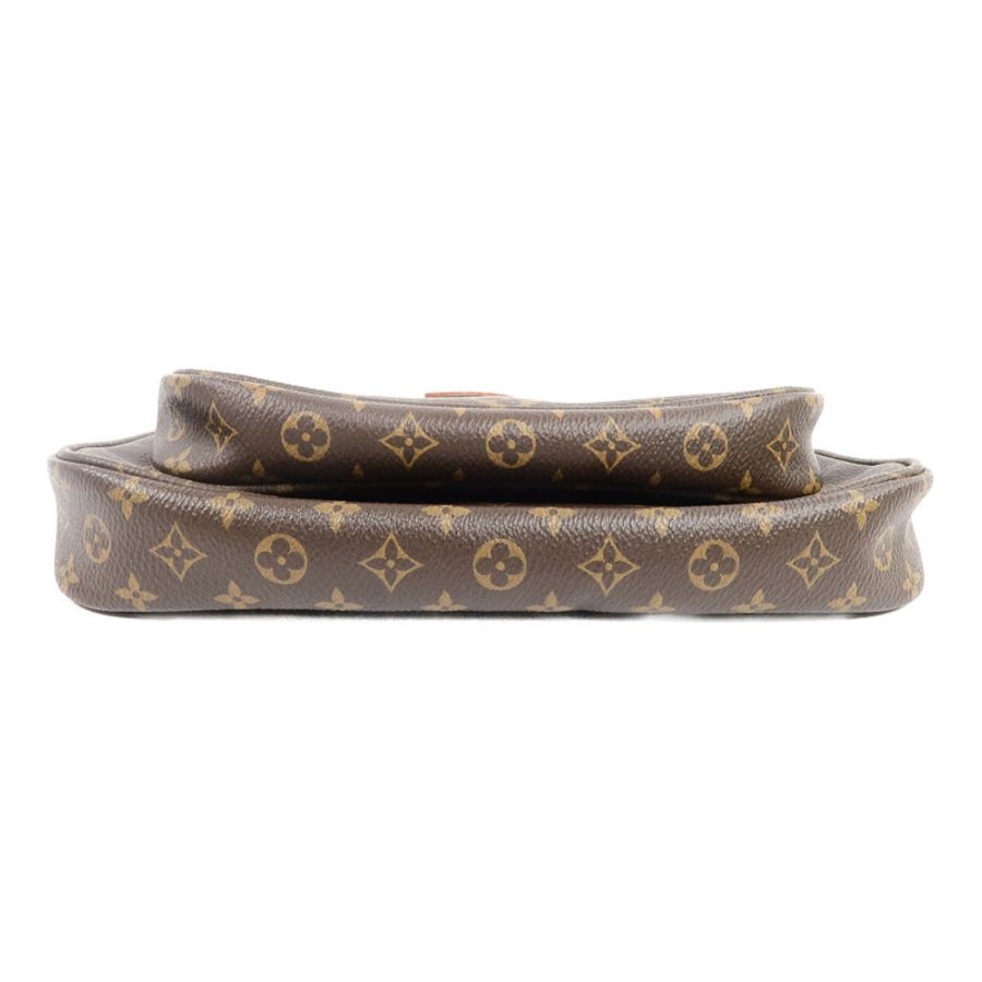 LOUIS VUITTON Monogram Multi Pochette Accessoires金扣肩背袋-8
