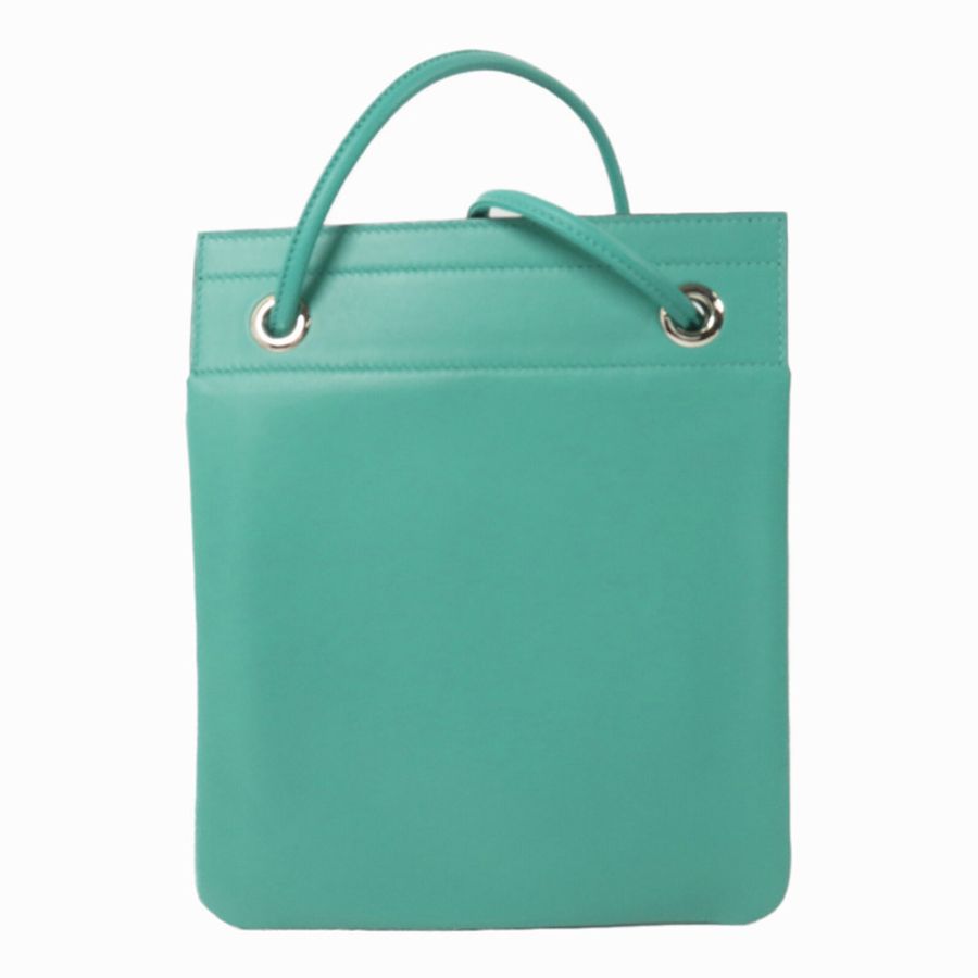 HERMES Swift皮革Aline Mini肩背袋Menthe-1