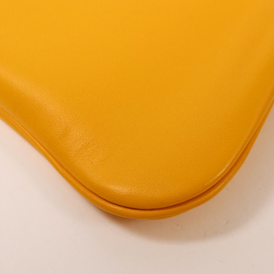 HERMES Swift皮革Aline Mini肩背袋Jaune d'Or-14