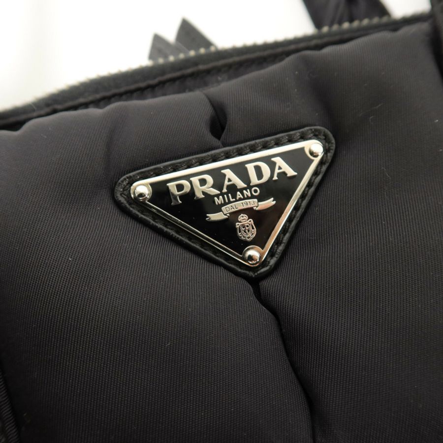 PRADA 尼龍Tessuto Bomber手挽肩背兩用袋-5
