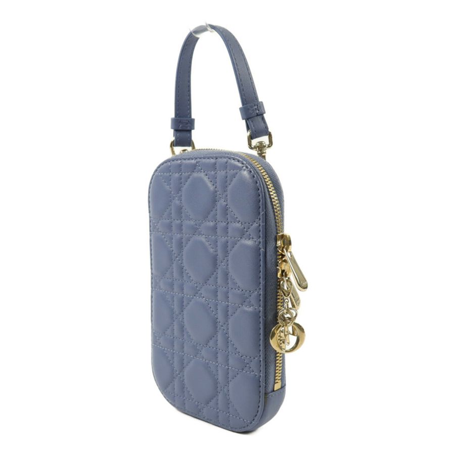 Dior 羊皮皮革Lady Dior Call`in Dior Phone Holder手挽肩背兩用袋-2