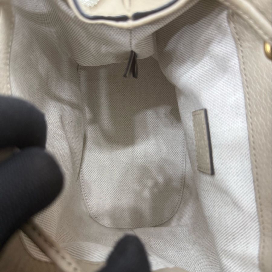 古馳/Gucci 燕麥色Ophidia系列迷你背包-8