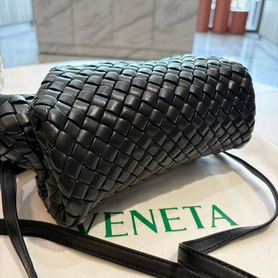 *SHIHNA名牌精品* BOTTEGA VENETA Mini Handle 經典編織包(手提/斜背)-5