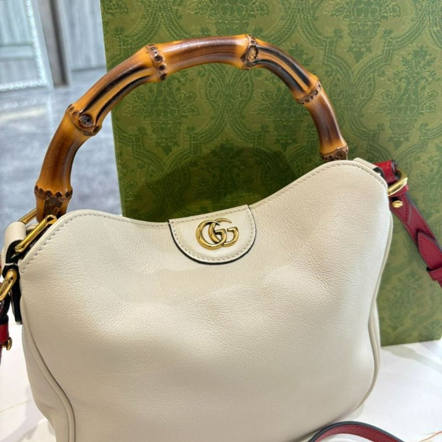 *SHIHNA名牌精品*GUCCI Diana GG 皮革肩背包-2
