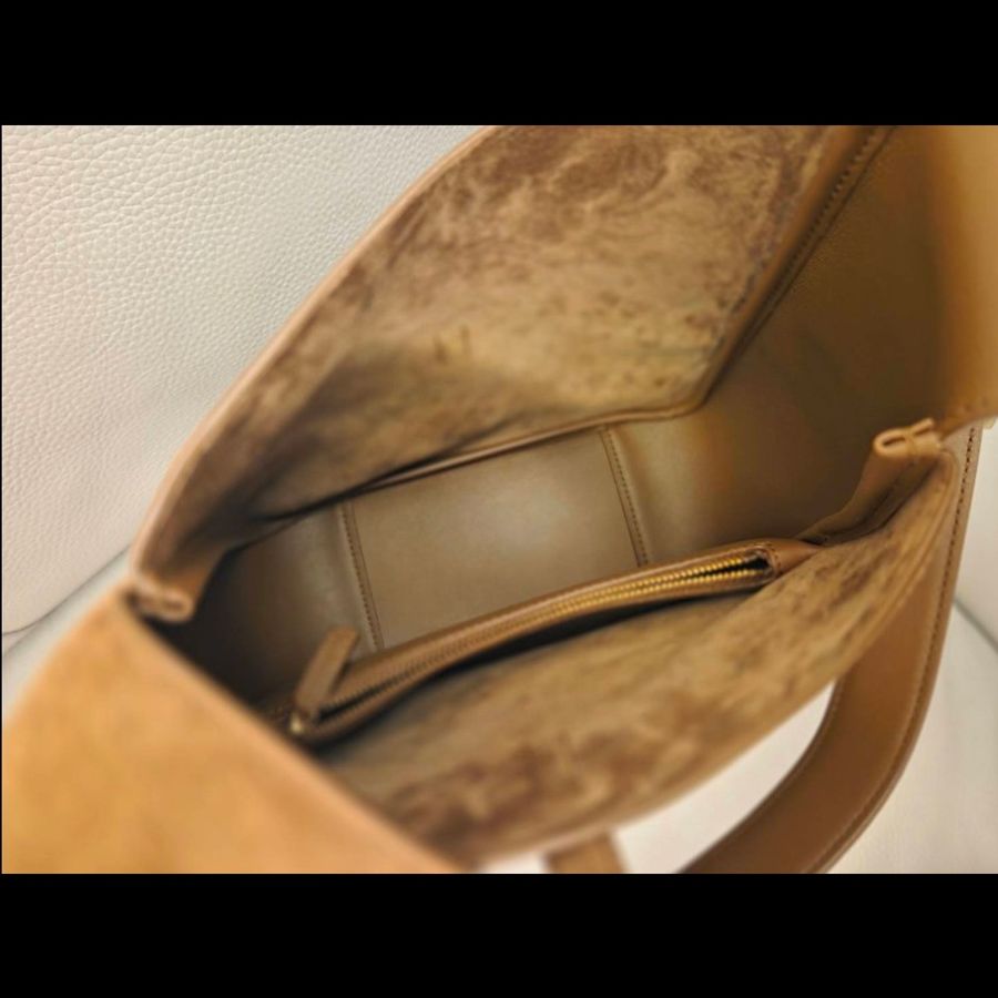 YSL LE 5 À 7 麂皮 hobo-11