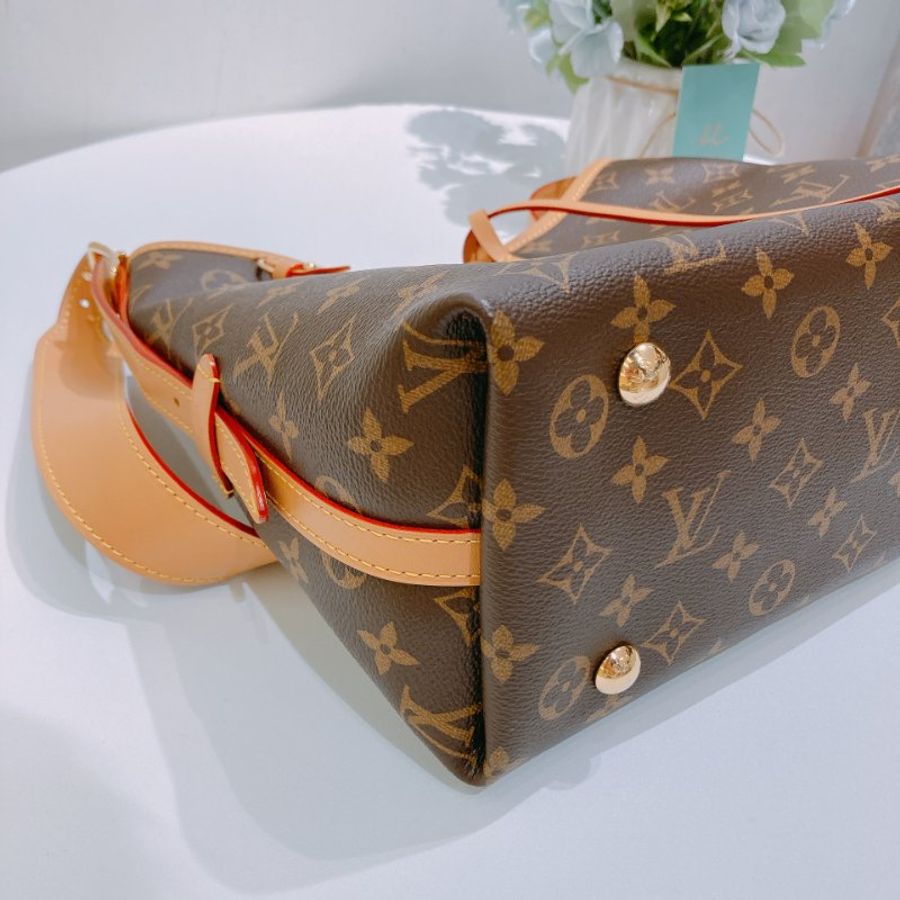 TW4930 Louis Vuitton 路易威登經典花紋 Carryall PM Monogram Canvas Brown-5