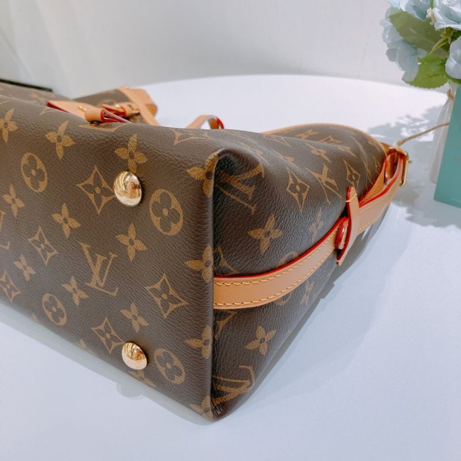 TW4930 Louis Vuitton 路易威登經典花紋 Carryall PM Monogram Canvas Brown-6