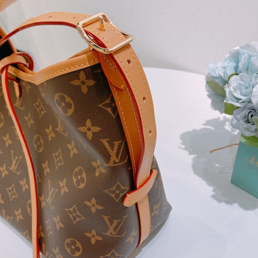 TW4930 Louis Vuitton 路易威登經典花紋 Carryall PM Monogram Canvas Brown-8