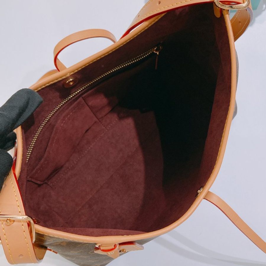 TW4930 Louis Vuitton 路易威登經典花紋 Carryall PM Monogram Canvas Brown-15
