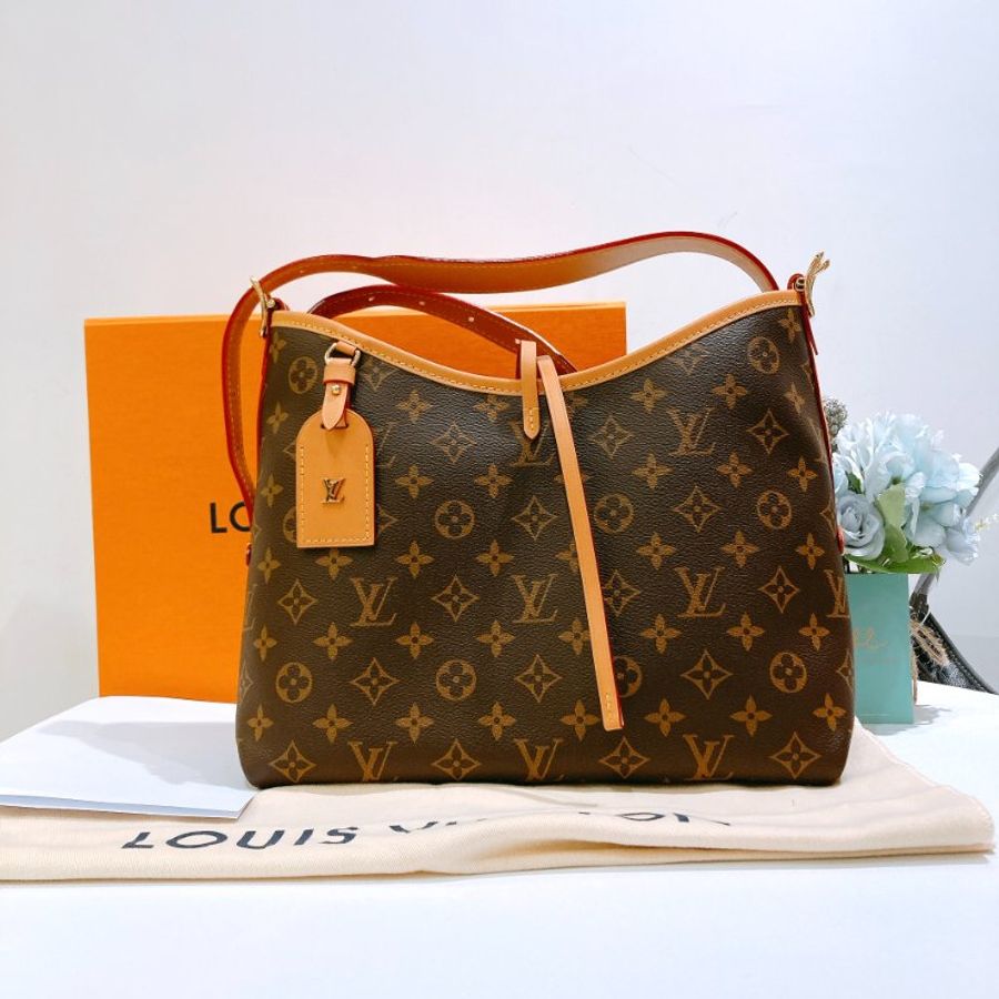 TW4930 Louis Vuitton 路易威登經典花紋 Carryall PM Monogram Canvas Brown-18