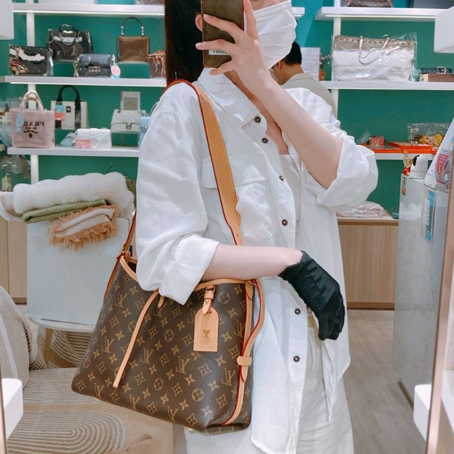 TW4930 Louis Vuitton 路易威登經典花紋 Carryall PM Monogram Canvas Brown-19