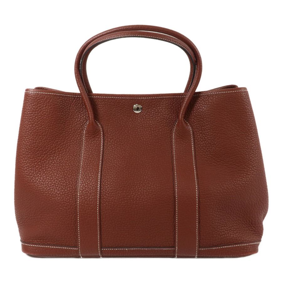 HERMES Negonda皮革Garden Party PM手挽袋Rough H-1