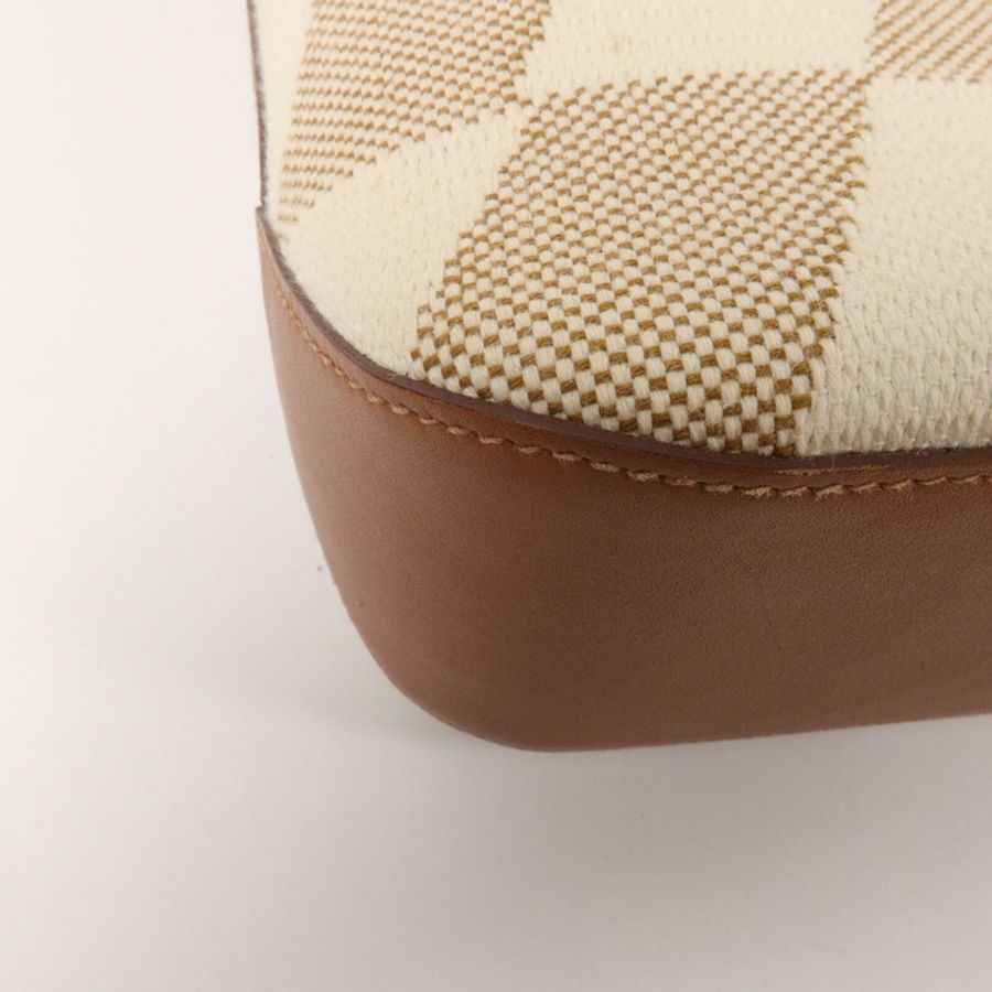 HERMES 帆布Cabas H En Biais 27手挽肩背兩用袋Gold/Beige-12