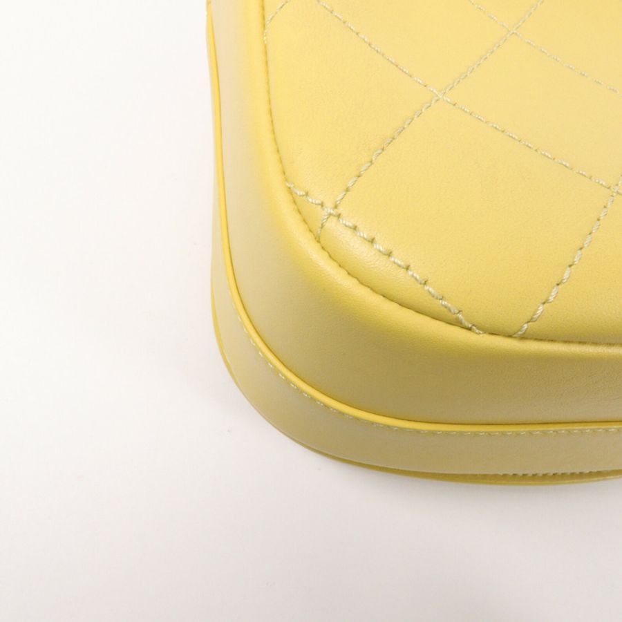 CHANEL 牛皮皮革Top Handle Flap Bag鏈帶手挽肩背兩用袋-13