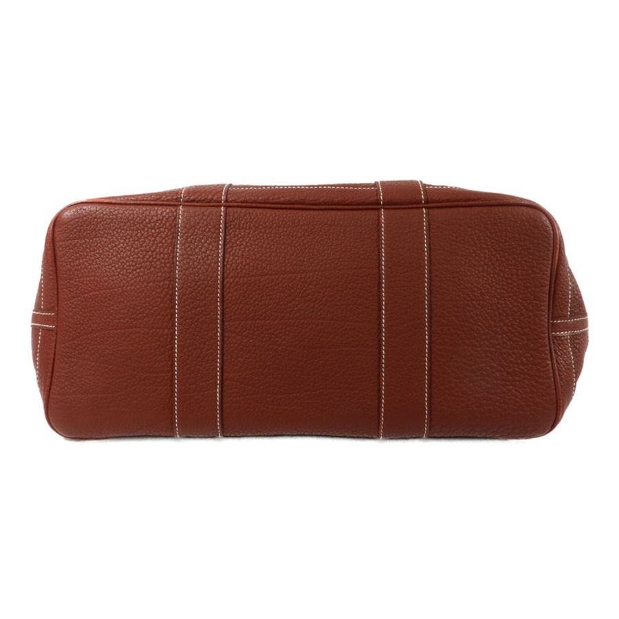 HERMES Negonda皮革Garden Party PM手挽袋Rouge H-3