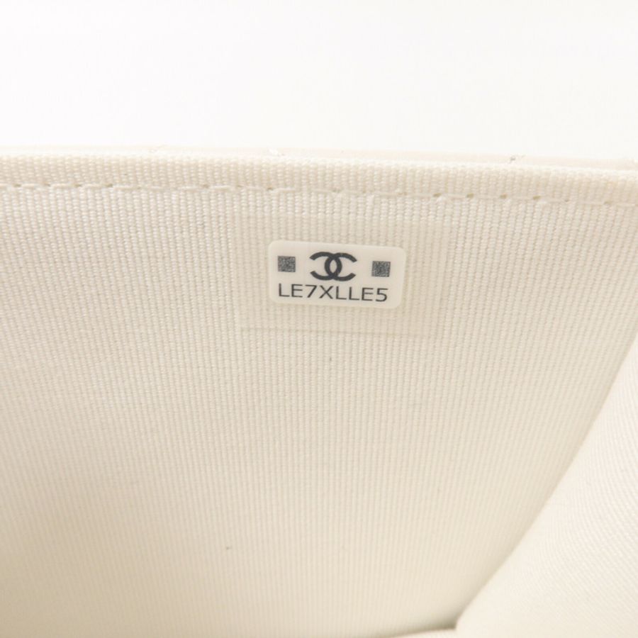 CHANEL 羊皮皮革Chain Shoulder鏈帶手挽肩背兩用袋-6