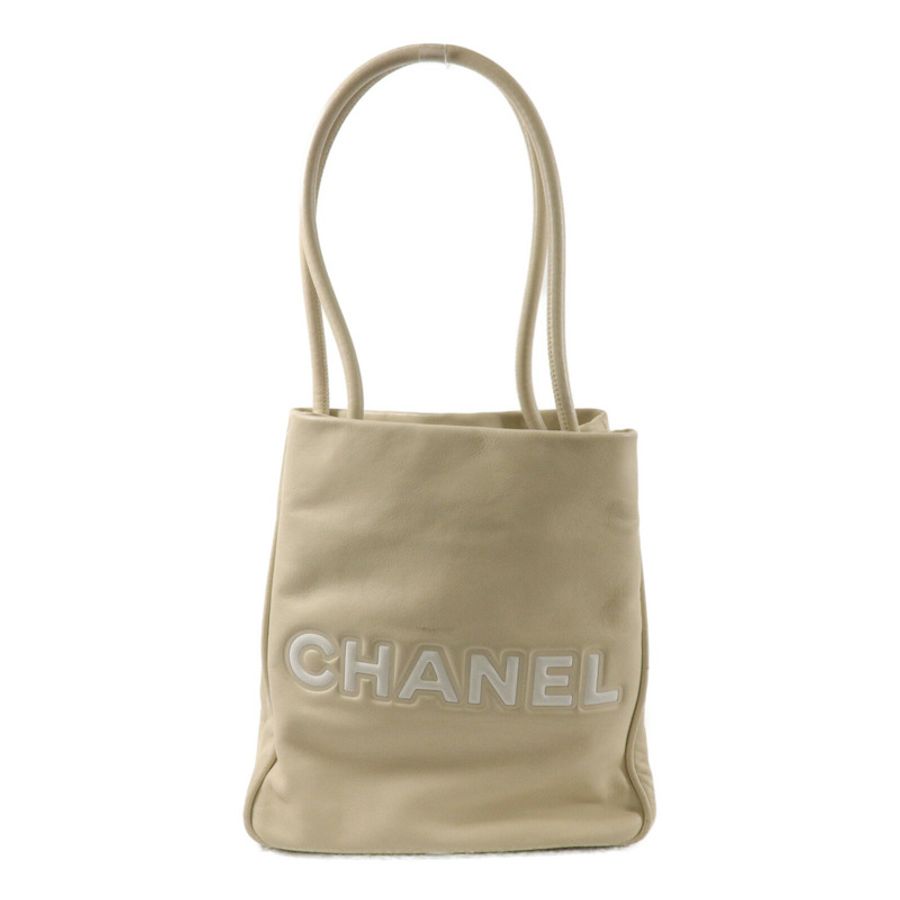 CHANEL 牛皮皮革Camellia Shoulder Tote肩背袋-1