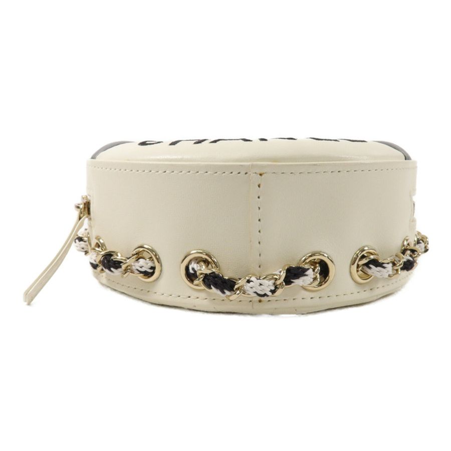 CHANEL 羊皮皮革La Pausa Lifesaver Chain Shoulder鏈帶肩背袋-3