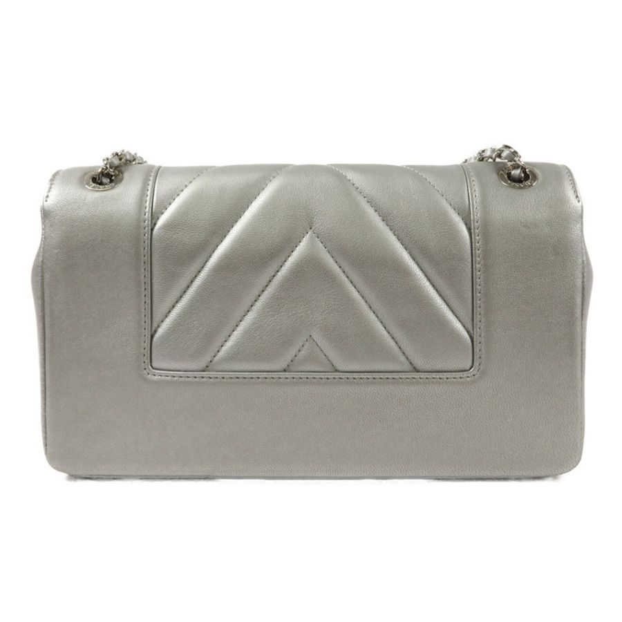 CHANEL 牛皮皮革Mademoiselle Flap Bag鏈帶肩背袋-1