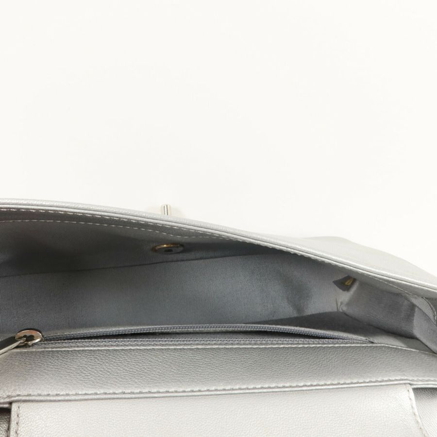 CHANEL 牛皮皮革Mademoiselle Flap Bag鏈帶肩背袋-4