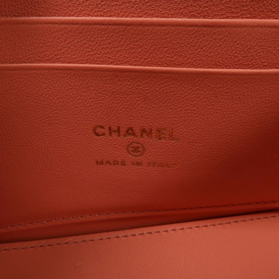 CHANEL 羊皮皮革Top Handle Vanity Case鏈帶手挽肩背兩用袋-5