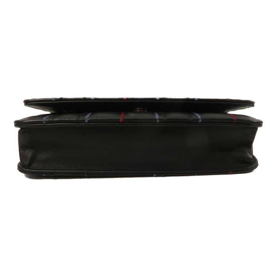 CHANEL 牛皮皮革WOC Wallet On Chain鏈帶肩背袋-3