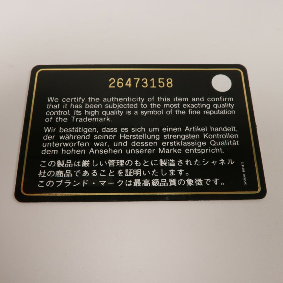 CHANEL 牛皮皮革WOC Wallet On Chain鏈帶肩背袋-7