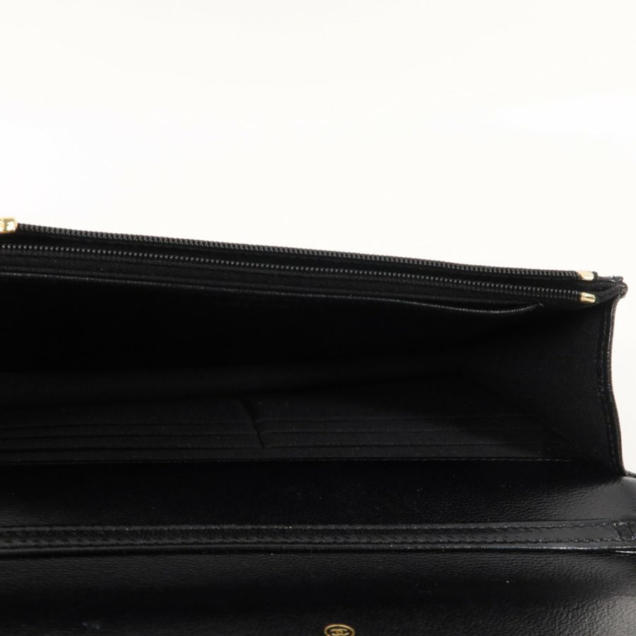 CHANEL 羊皮皮革WOC Wallet On Chain鏈帶肩背袋-4