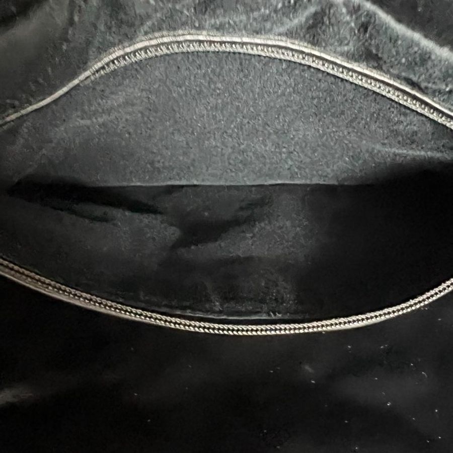 CHANEL 22BAG金字肩背包 黑金 中號 AS3261/晶片款-6