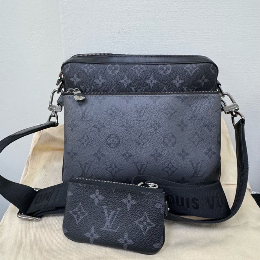 Lv Trio郵差包三合一斜背包-5