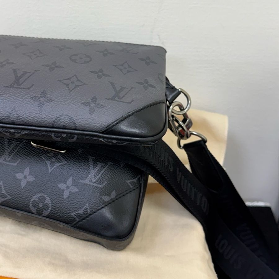 Lv Trio郵差包三合一斜背包-9