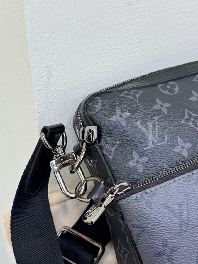 Lv Trio郵差包三合一斜背包-14