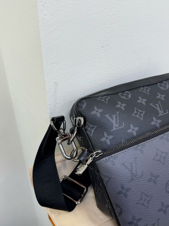 Lv Trio郵差包三合一斜背包-15