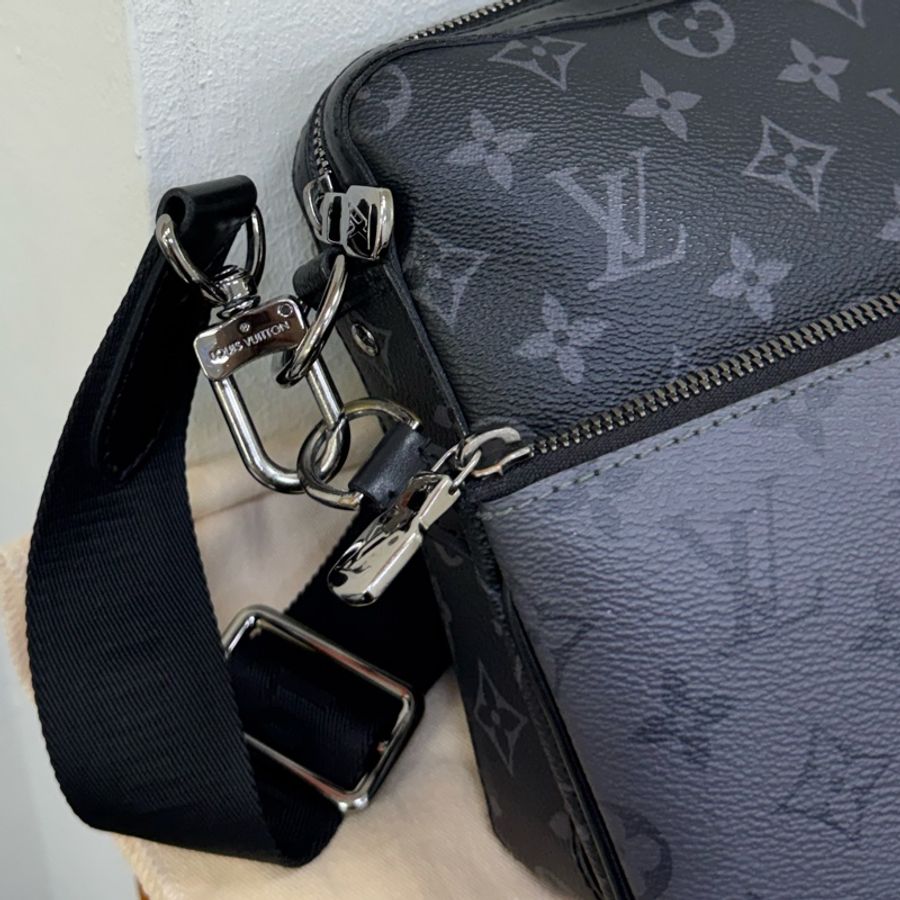Lv Trio郵差包三合一斜背包-25