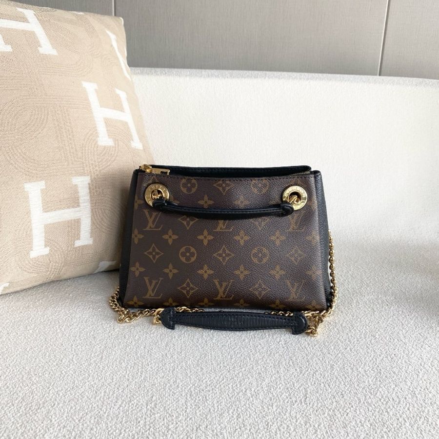 Louis Vuitton Surene BB老花拼黑色 肩背包-1