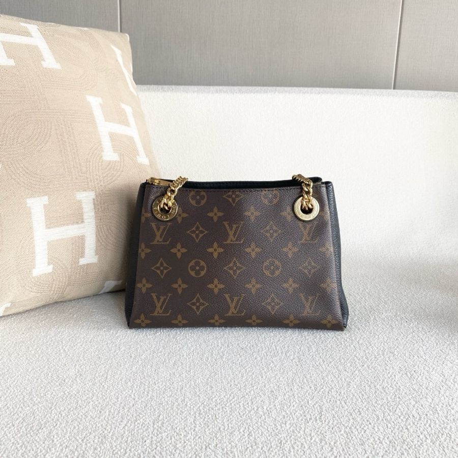Louis Vuitton Surene BB老花拼黑色 肩背包-2