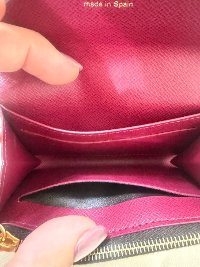 Louis Vuitton 經典零錢包-紅(二手)-3