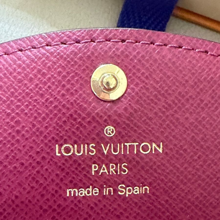 Louis Vuitton 經典零錢包-紅(二手)-4
