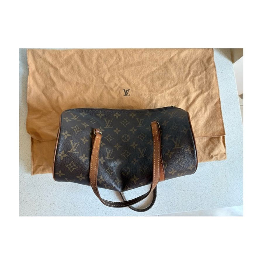 Louis Vuitton(LV)Papillon 子母圓筒包-7