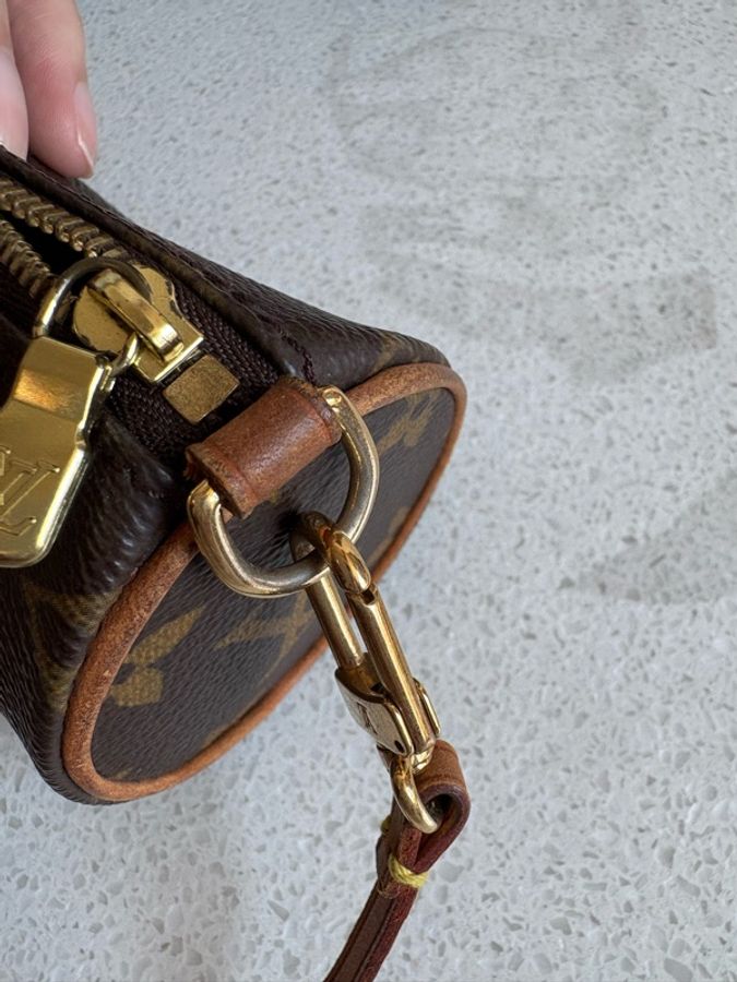 Louis Vuitton(LV)Papillon 子母圓筒包-24