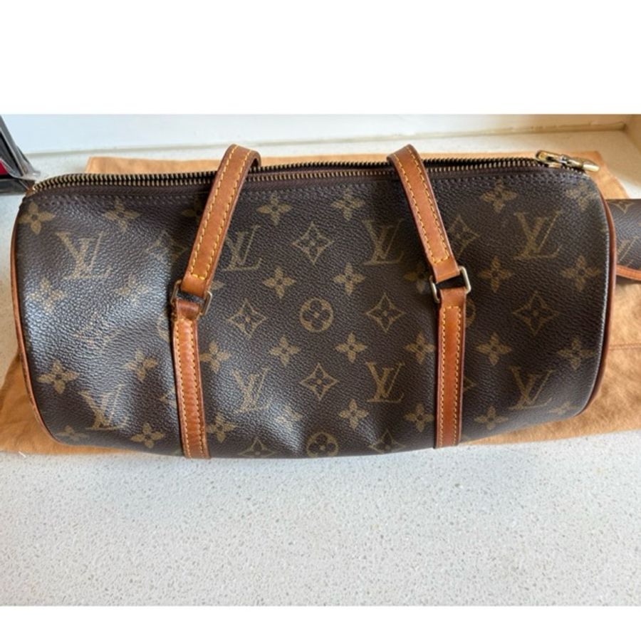 Louis Vuitton(LV)Papillon 子母圓筒包-26
