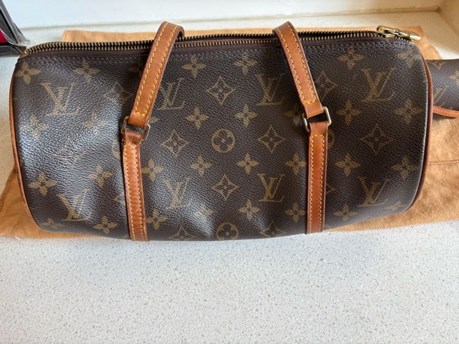 Louis Vuitton(LV)Papillon 子母圓筒包-27