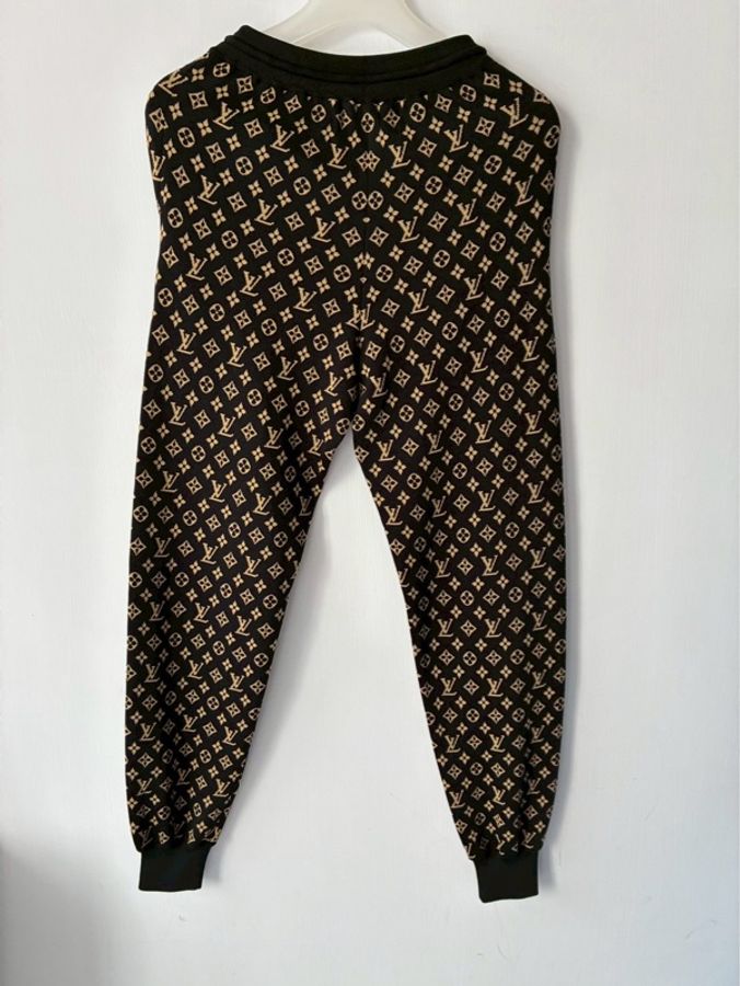 LV滿版logo縮口長褲👖xs-7